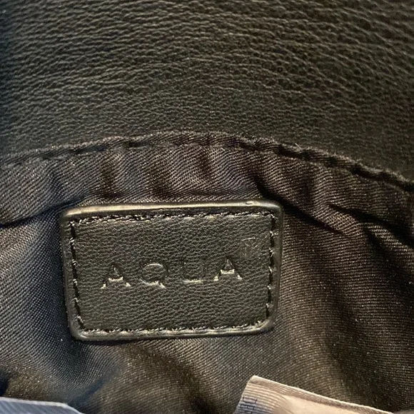 NWT black Aqua Fanny pack/ waist bag - Picture 7 of 8
